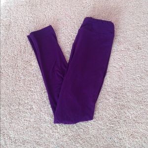 Dark Purple LuLaRoe Leggings